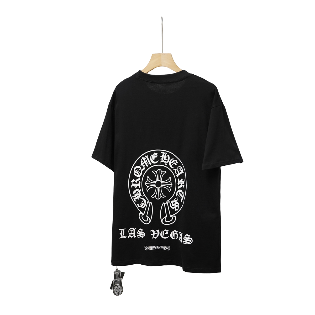 Chrome Hearts Black Horseshoe Cross Tee Las Vegas