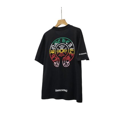Chrome Hearts Rainbow Cemetery Cross Tee